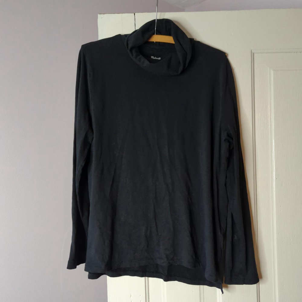 Extra Large - Madewell - Women's 100% Cotton Lightweight Turtleneck